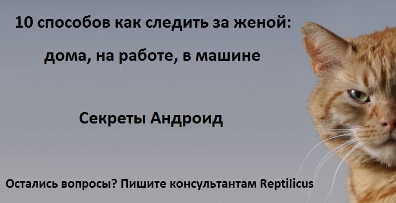 Наблюдение за женой через ее телефон – 10 рабочих способов