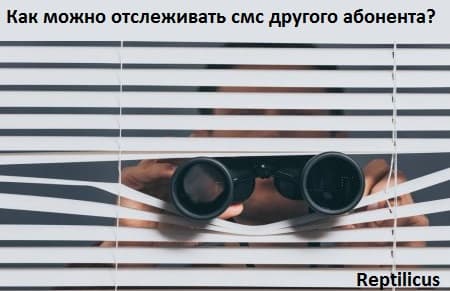 Как можно отслеживать смс другого абонента?