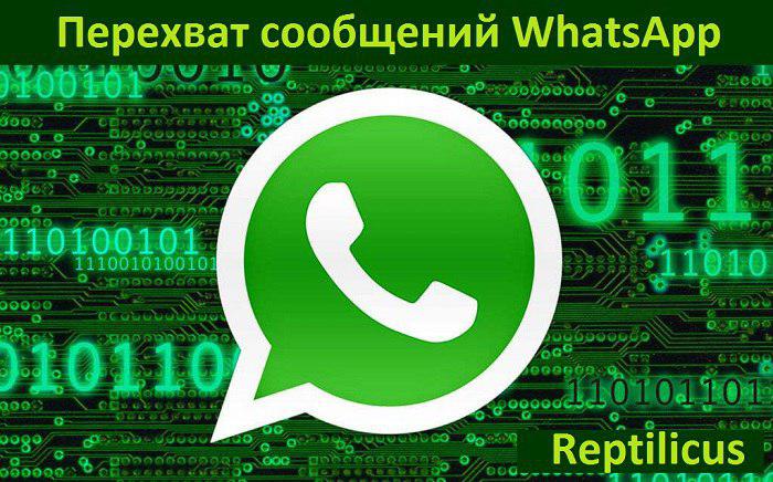 Intercept whatsapp