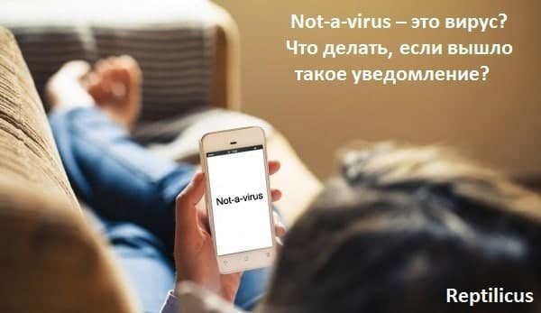 К какому классу угроз относится Not-a-virus