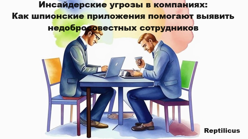 Инсайдерские угрозы в компаниях: шпионские приложения помогают выявить сотрудников